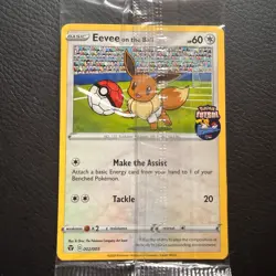 Pokemon TCG Eevee On the Ball 002/005 Futsal Promo Card Sealed Item D - Image 1