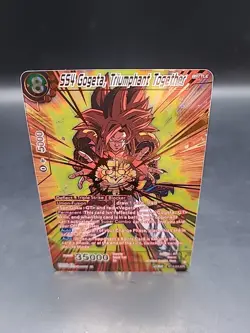 SS4 Gogeta, Triumphant Together (BT18-019 SPR) Dragon Ball Super Card Game - Image 1