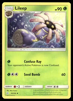 Lileep [SM12 - 10/236] SM - Cosmic Eclipse - NM - Image 2