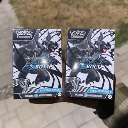 Pokemon TCG Scarlet & Violet Black Bolt Booster Bundle Sealed Lot 2 Boxes - Image 1