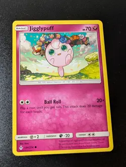 Jigglypuff 134/214 Common Unbroken Bonds Pokemon Near Mint - Image 1