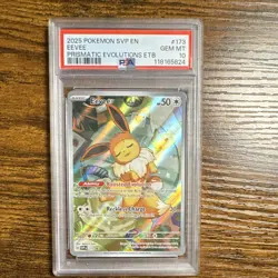 Pokemon Eevee #173 SVP Scarlet & Violet Promo Holo PSA 10 English 2025 - Image 1