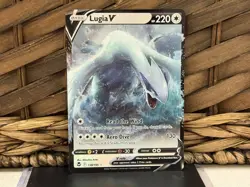 2022 Pokemon SWSH Silver Tempest Lugia V Holo #138/195 Full Art - Image 1