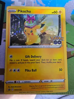 Pokemon Pikachu SWSH234 Sword & Shield Black Star Promos - Image 1