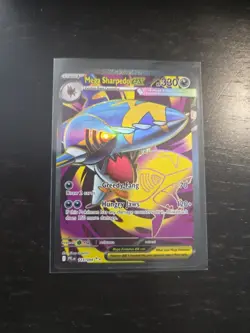 Pokemon Mega Sharpedo EX Full Art Holo Ultra Rare 113/09 - NM - Image 1