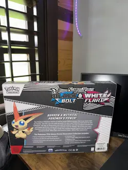 Pokemon S&V Victini Illustration Collection Box Black Bolt White Flare Sealed - Image 2