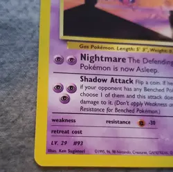 WotC Pokemon TCG Gym Challenge Sabrina's Haunter 55/132 Uncommon - Image 3