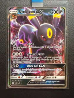 Pokemon TCG - Sun & Moon - Umbreon GX 80/149 - NM - Image 1