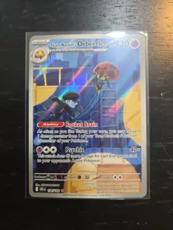 Pokemon TCG Team Rockets Orbeetle Destined Rivals 198/182 - Image 1