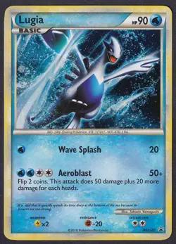 Pokemon Lugia HGSS02 Holo Black Star Promo - Image 1