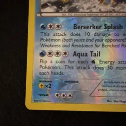 Pokemon TCG Gyarados Reverse Holo Rare 23/83 Generations Stage 1 130 HP EN - Image 4