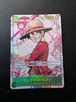 One Piece CCG Monkey.D.Luffy OP13-118 Secret Rare Alt Art - Image 1