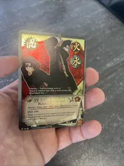 Naruto Ccg Tcg Card - Itachi Uchiha & Kisame Hoshigaki 1st Edition Nm 367 - Image 2