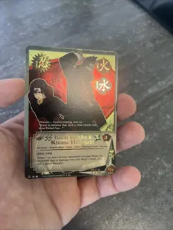 Naruto Ccg Tcg Card - Itachi Uchiha & Kisame Hoshigaki 1st Edition Nm 367 - Image 3