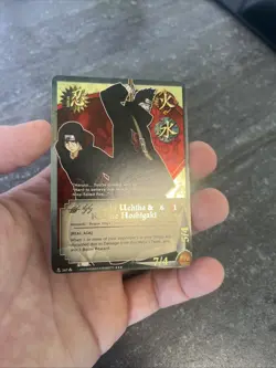 Naruto Ccg Tcg Card - Itachi Uchiha & Kisame Hoshigaki 1st Edition Nm 367 - Image 4
