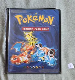Pokemon Trading Card Folder/Binder 4 Pocket 1999 Vintage WOTC - Image 1