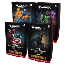 PRE SALE: MTG: Marvel Super Heroes Commander Decks ( All 4 ) - Expected 26/06/26 - Image 1