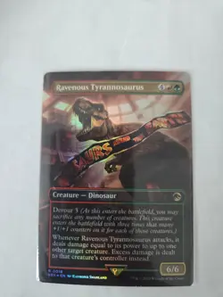 Ravenous Tyrannosaurus (Borderless) Universes Beyond: Jurassic Pikachu World... - Image 1