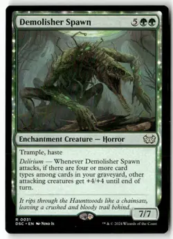 Demolisher Spawn 31 Commander: Duskmourn: House of Horror MTG NM - Image 1
