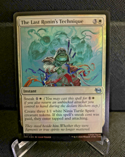 The Last Ronin's Technique 0012 MTG Teenage Mutant Ninja Turtles Foil NM - Image 1
