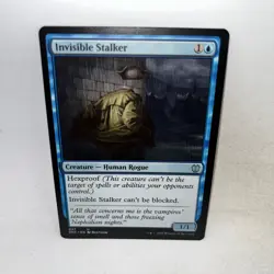 Invisible Stalker 27 Uncommon Commander: Zendikar Rising Magic: The Gathering LP - Image 1