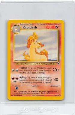RAPIDASH 60/110 - Non-Holo UNCOMMON - Legendary Collection - POKEMON CARD - LP - Image 1