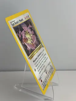 Team Rocket's Meowth 18/53 Wotc Black Star Promo Pokemon NM - Image 2