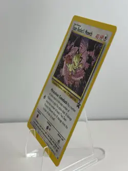 Team Rocket's Meowth 18/53 Wotc Black Star Promo Pokemon NM - Image 3