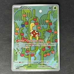 Pokemon Shuckle Mega Evolution Base Set Illustration Rare #136 - Image 1