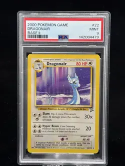 Dragonair #22 Base Set 2 2000 Pokemon PSA 9 🐉 - Image 1