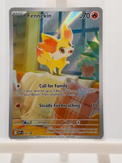 Fennekin 080 Holo Promo ME: Mega Evolution Promo Pokemon Near Mint - Image 1