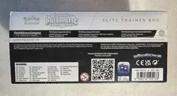 New Sealed Pokemon Scarlet & Violet Prismatic Evolutions Elite Trainer Box ETB - Image 3
