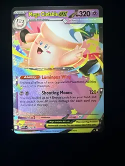 Mega Clefable ex 072 Holo ME: Mega Evolution Promo Pokemon NM - Image 1