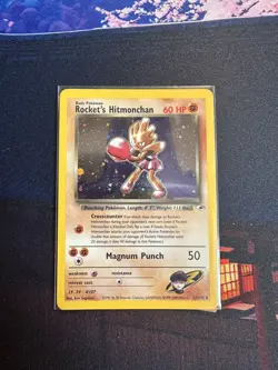 Pokemon - Rockets Hitmonchan Gym Heroes Holo - 11/132 LP - Image 1
