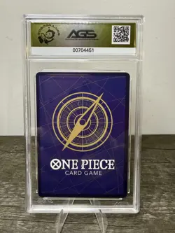 2024 ONE PIECE #043 2ND ANNIVERSARY TOURNAMENT PROMO MONKEY D LUFFY AGS 9..5 - Image 2