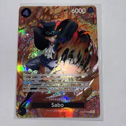 Sabo P-105 SP Adventure on Kami's Island OP15-EB04 NM One Piece TCG - Image 1