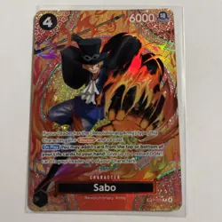 Sabo P-105 SP Adventure on Kami's Island OP15-EB04 NM One Piece TCG - Image 2
