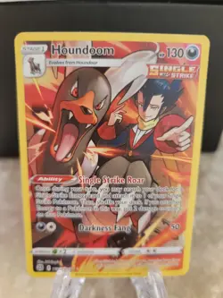 Houndoom TG10/TG30 Brilliant Stars Full Art Ultra Rare Pokemon Card NM - Image 1