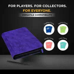 - 9 Pocket Premium Binder with Zipper for 504 Cards - Side Loading Pockets fo... - Image 5