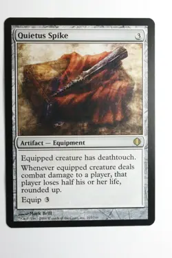 Magic the Gathering MTG Shard of Alara Quietus Spike NM - Image 1