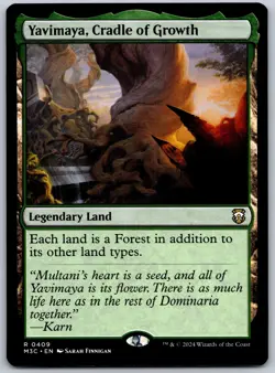 Yavimaya, Cradle of Growth R Commander: Modern Horizons 3 409 NM - Image 1