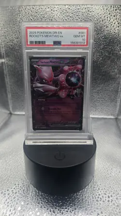 2025 POKEMON DRI EN-DESTINED RIVALS #081 ROCKET'S MEWTWO ex - Image 3