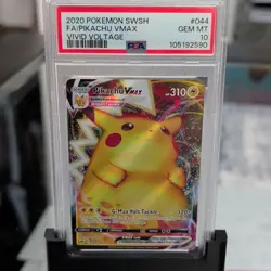 2020 Pokemon SWSH FA/PIKACHU VMAX VIVID VOLTAGE ⚡ - Image 1