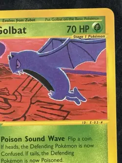 Pokemon TCG Mint Golbat Skyridge Non-Holo E-Reader - Image 3