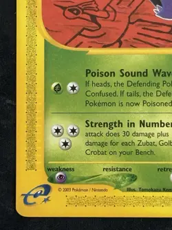 Pokemon TCG Mint Golbat Skyridge Non-Holo E-Reader - Image 5