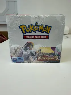 Paldea Evolved Booster Box Pokemon TCG New Factory Sealed Mint condition - Image 1