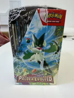 Paldea Evolved Booster Box Pokemon TCG New Factory Sealed Mint condition - Image 2