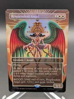 Resplendent Angel (Borderless) The Lost Caverns of Ixalan Foil - Image 1