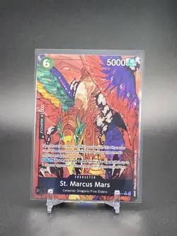 ST. MARCUS MARS - OP13-091 Alt Art - One Piece Card Game - Carrying on His Will - Image 1