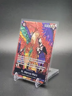 ST. MARCUS MARS - OP13-091 Alt Art - One Piece Card Game - Carrying on His Will - Image 2